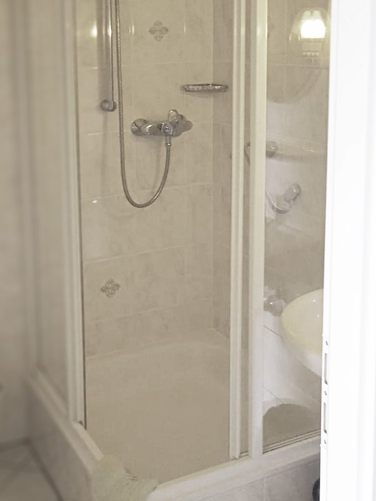 Landhaus-Fohlenhof-Zimmer-Dusche